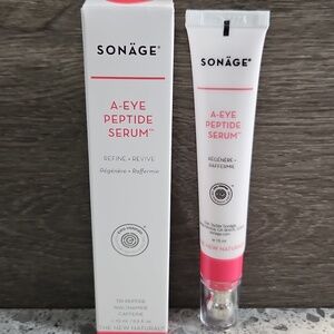 SONAGE SKINCARE A-Eye Peptide Serum NEW MSRP $48